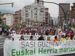 Manifestación de Bilbao