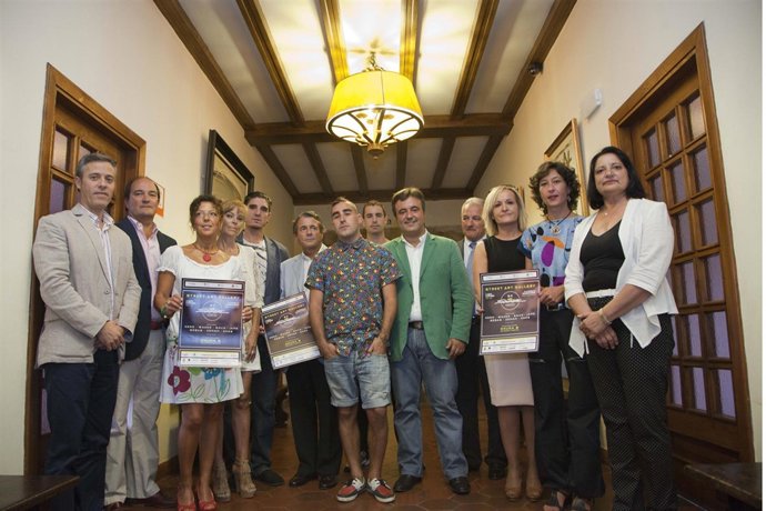 Presentación del festival de arte urbano