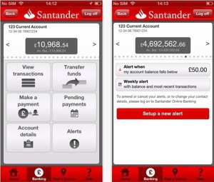 App Personal Banking de Santander UK