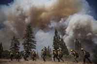 El incendio en Yosemite ya ha quemado 42.000 hectáreas