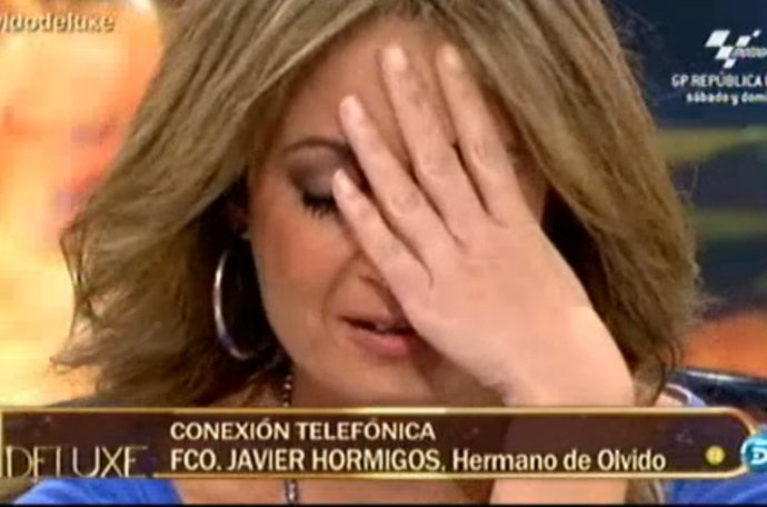Olvido Hormigos se abre para Salvame Deluxe