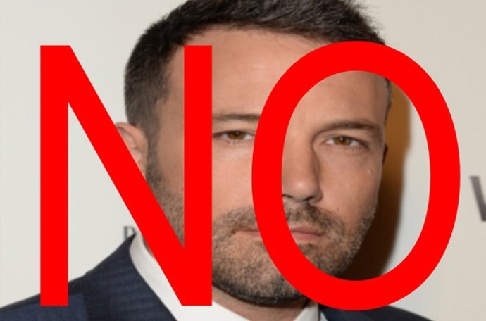 Miles de firmas contra la propuesta de Ben Affleck como Batman