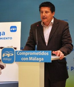 El vicesecretario del PP de Málaga, Francisco Oblaré