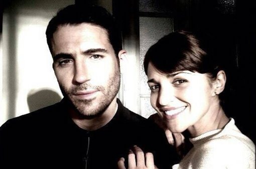 Miguel Ángel Silvestre y Paula Echevarría en el último día de rodaje