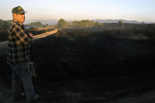 FLARIZ (MONTERREI): INCENDIOS EN LOS MUNICIPIOS COLINDANTES DE CUALEDRO Y MONTER