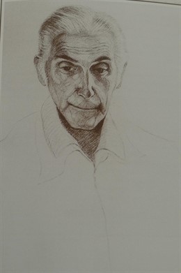 Retrato del filósofo Juan David García Bacca.