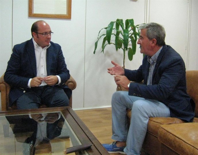 Sánchez y Martínez, durante el encuentro