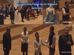 Representación de La Traviata en Valencia