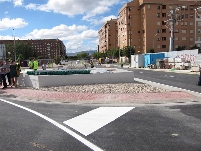 Tramo de la calle Gustavo Adolfo Bécquer que se va a abrir al tráfico