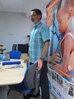 Miguel Reyero, vicepresidente Médicos del Mundo