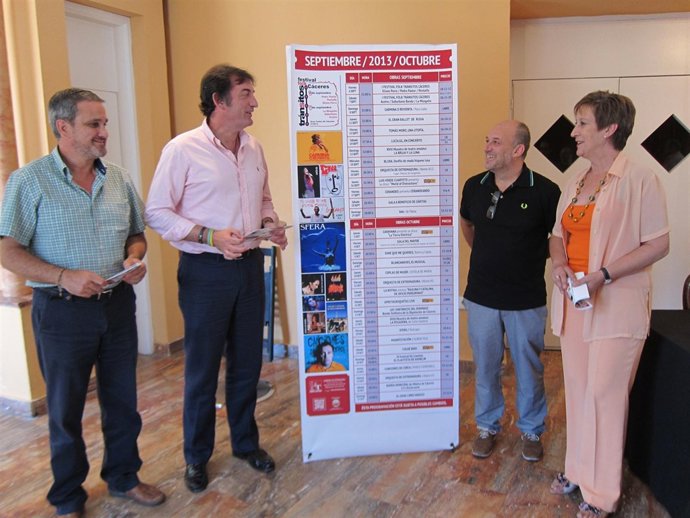 Presentación Programación Septiembre-Octubre Del Gran Teatro De Cáceres