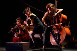 Imagen de 'The Funamviolistas', triunfadores de la Feria de Teatro de CyL