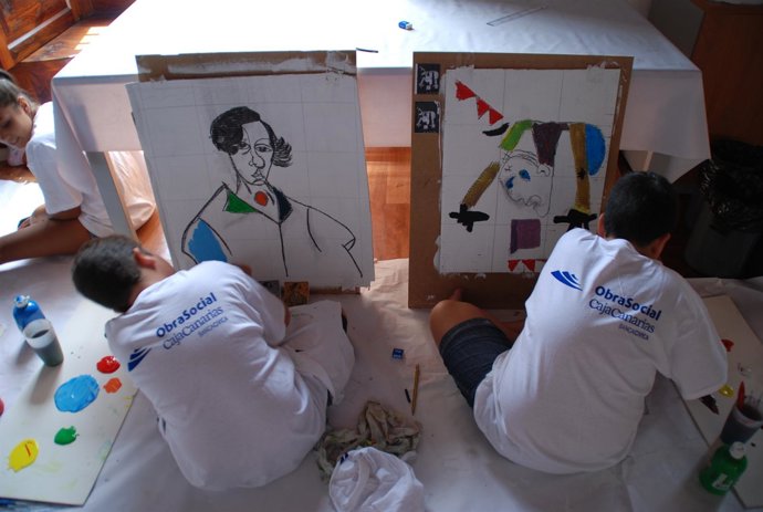 Taller didáctico de CajaCanarias