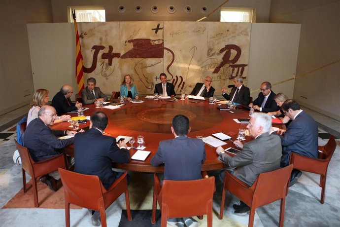 Reunión del Consell Executiu.