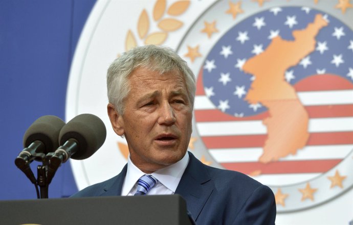 El secretario de Defensa de Estados Unidos, Chuck Hagel