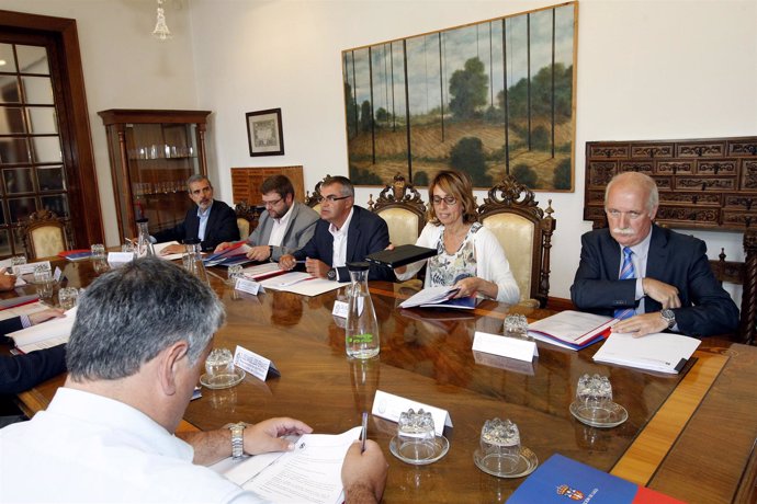 Pleno de la Xunta y el Consorcio Provincial de Bombeiros de Lugo