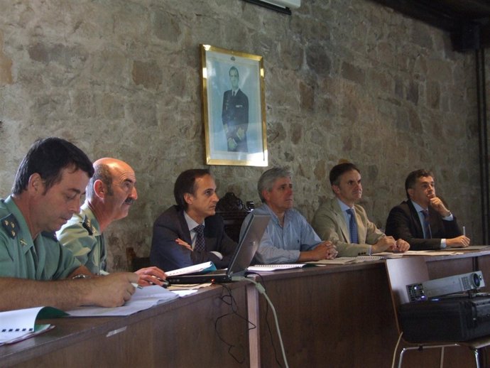 Reunión de la Junta de Seguridad de Ampuero en 2012