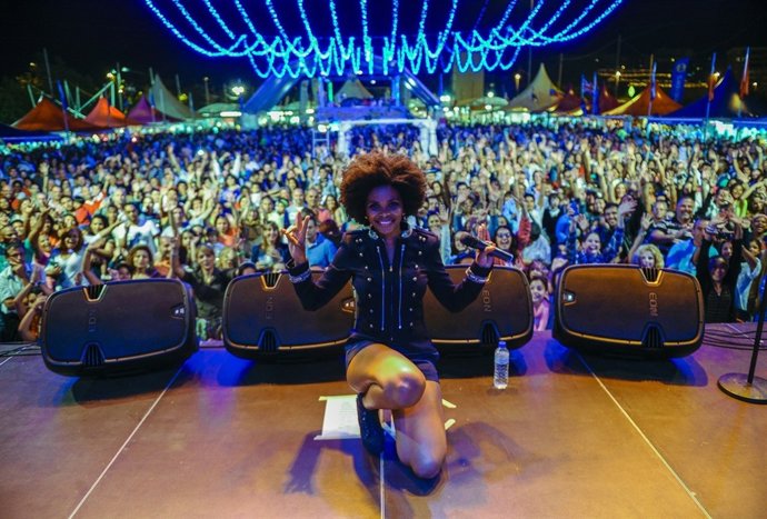 Actuación en el Festival Intercultural de Santander