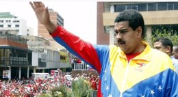 Nicolás Maduro en un acto