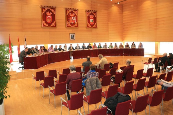 Pleno de Tres Cantos donde se ha debatido la cesión de parcelas