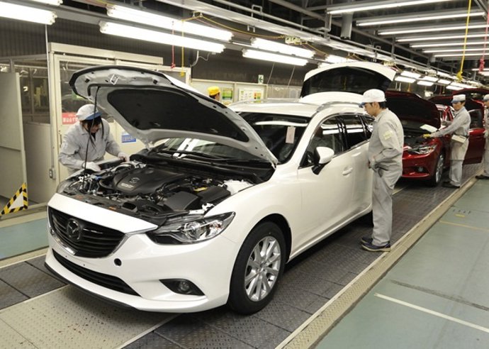 Producción del Mazda6