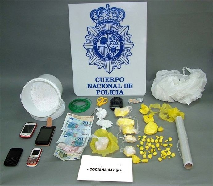 Material intervenido