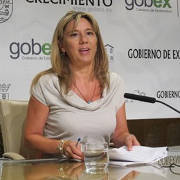 Cristina Teniente, vicepresidenta Extremadura