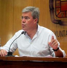El alcalde de Jaén, José Enrique Fernández de Moya (PP).