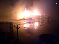 El Ayuntamiento de A Coruña cifra en unos 600.000 euros los daños registrados esta noche por la huelga de basuras