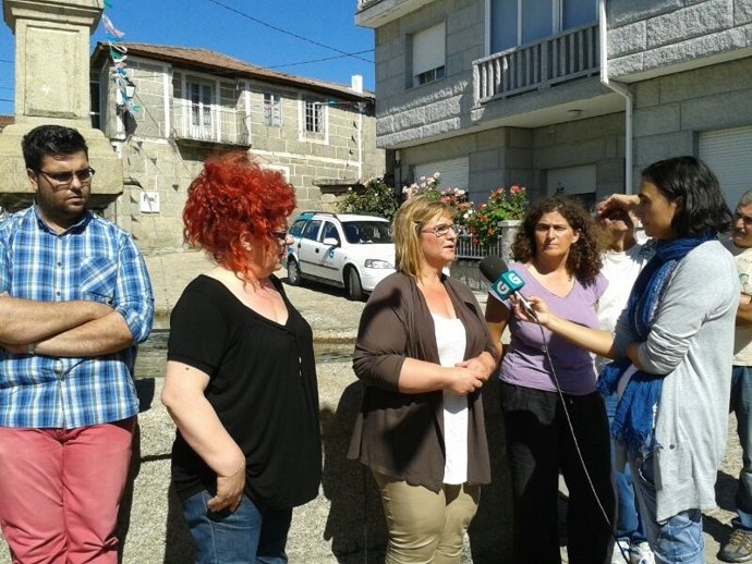 Delegación del BNG en Cualedro