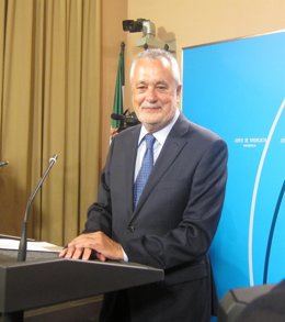 José Antonio Griñán, este martes
