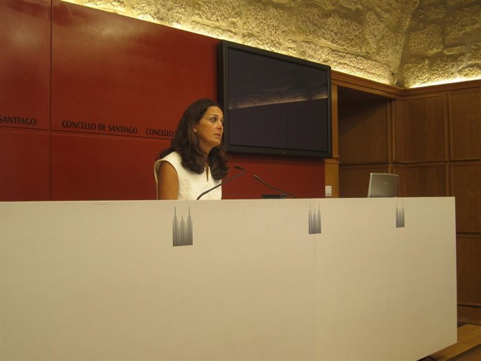 María Pardo en rueda de prensa