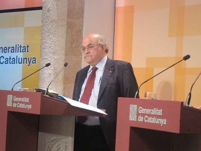 El conseller de Economía y Conocimiento, Andreu Mas-Colell.