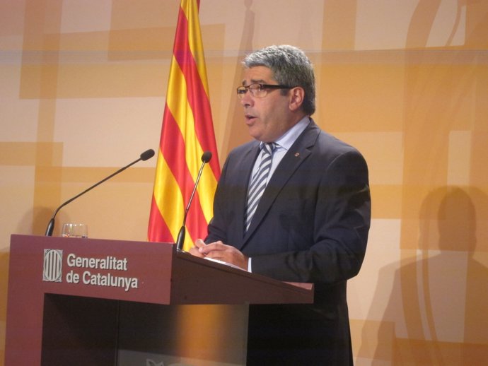 El conseller de Presidencia y portavoz del Govern, Francesc Homs.