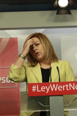 Elena Valenciano (PSOE) en Ferraz