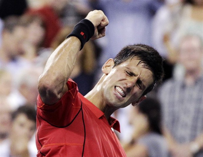 Novak Djokovic en el US Open