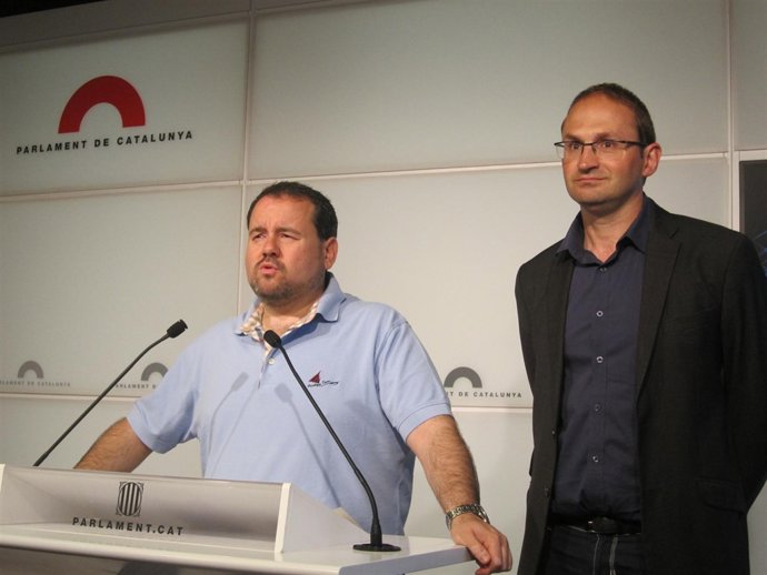 Joan Mena y Joan Herrera