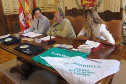 Presentación de la iniciativa para el reciclaje de vidrio en las Fiestas