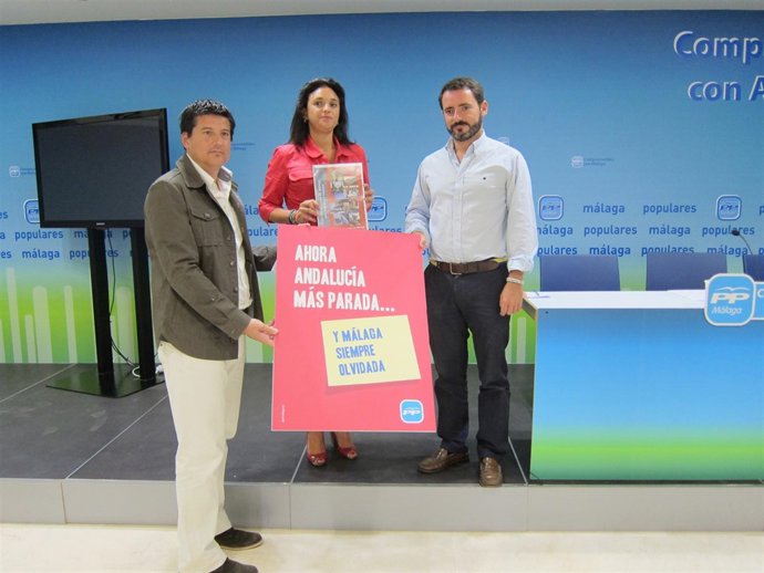 Margarita del Cid, Francisco Oblaré y José Ramón Carmona 