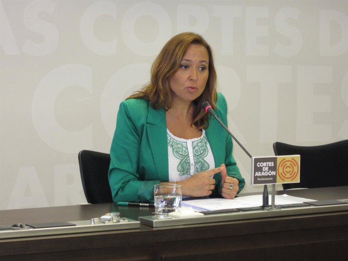 La diputada del PSOE, Mayte Pérez