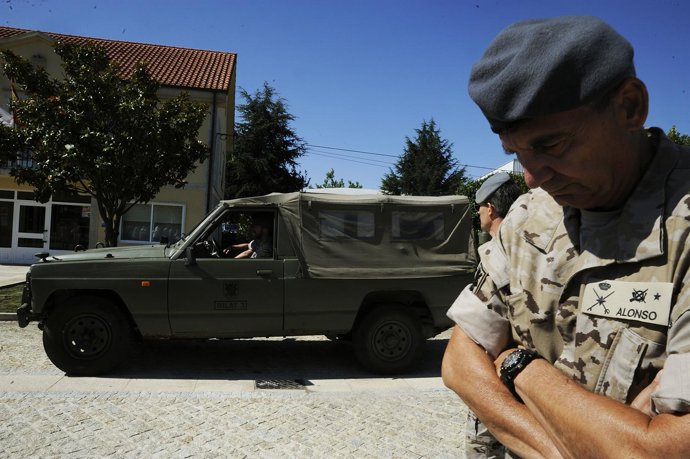 El general jefe de brigada José Antonio Alonso, de la Operación Centinela