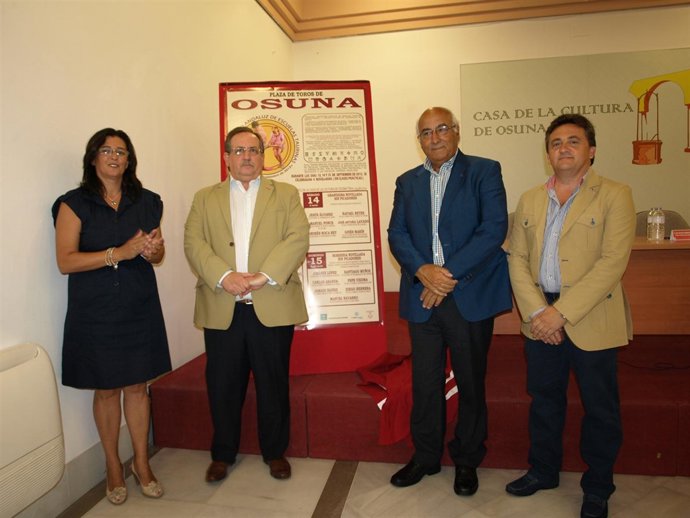Presentación del cartel del XIV Encuentro Andaluz de Escuelas Taurinas en Osuna