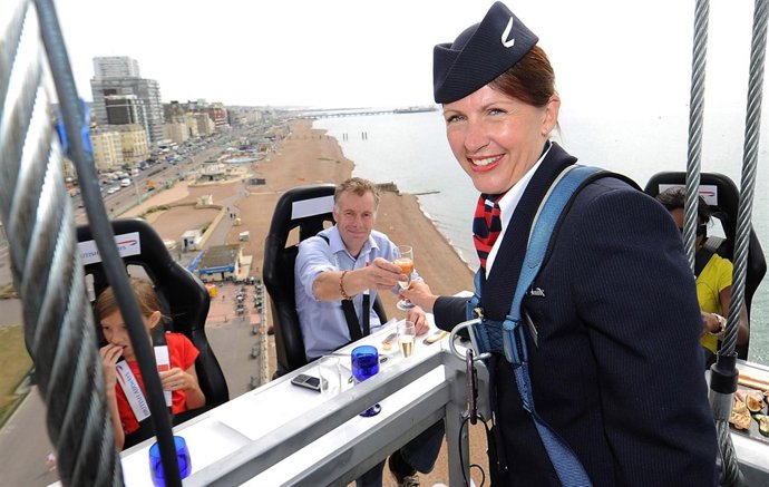 Degustación aérea en Londres