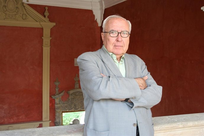 Román Gubern en los cursos de la UNIA