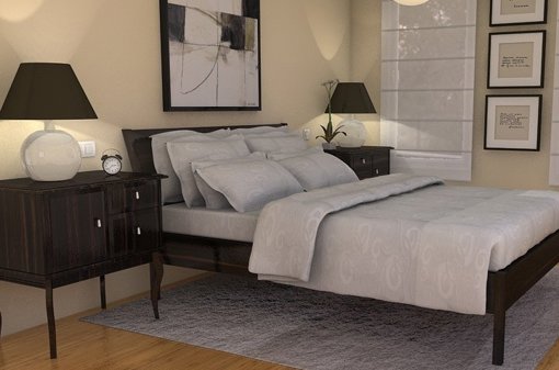 Réplica del dormitorio de Sara Jessica Parker