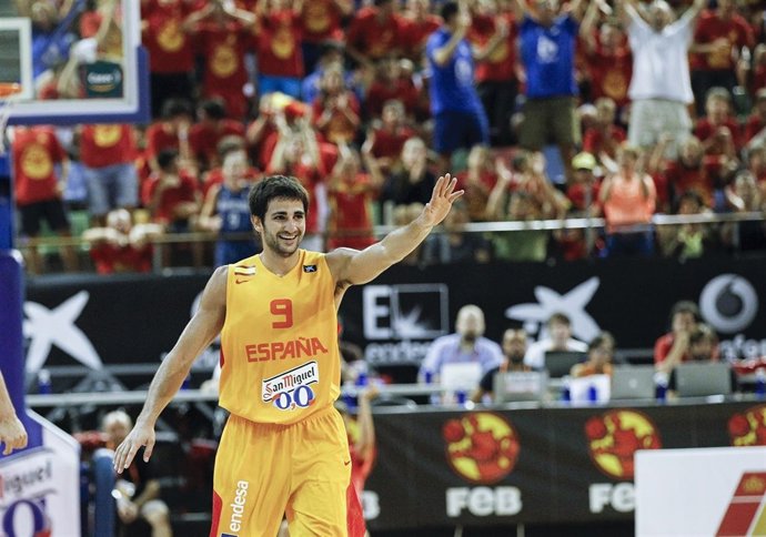 Ricky Rubio con España