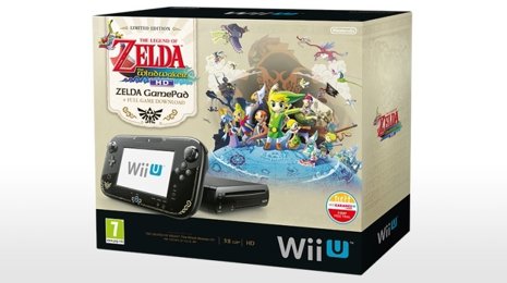 Pack Nintendo Wii U y juego The legend of Zelda: The wind waker HD