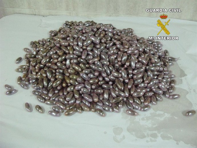 Bellotas de hachis intervenidas