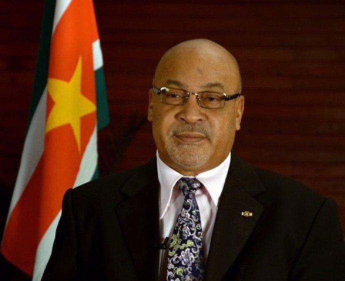 Desiré Delano Bouterse, presidente de Suriname
