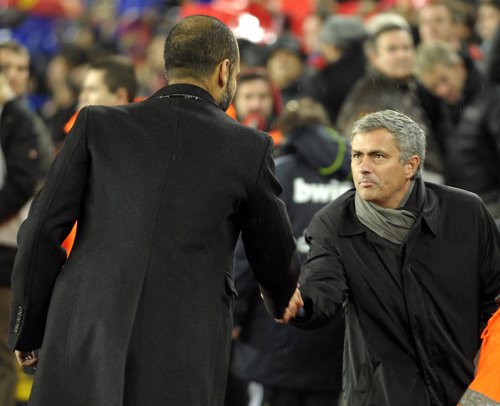 Mourinho y Guardiola